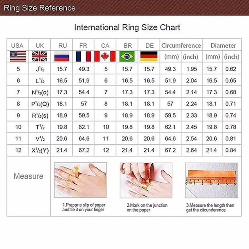 Vintage House Tree Sky Inlay Stone Finger Rings for Women